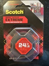 Scotch Extreme Mounting Tape -1IN X 48IN 1.33YD . Brand New