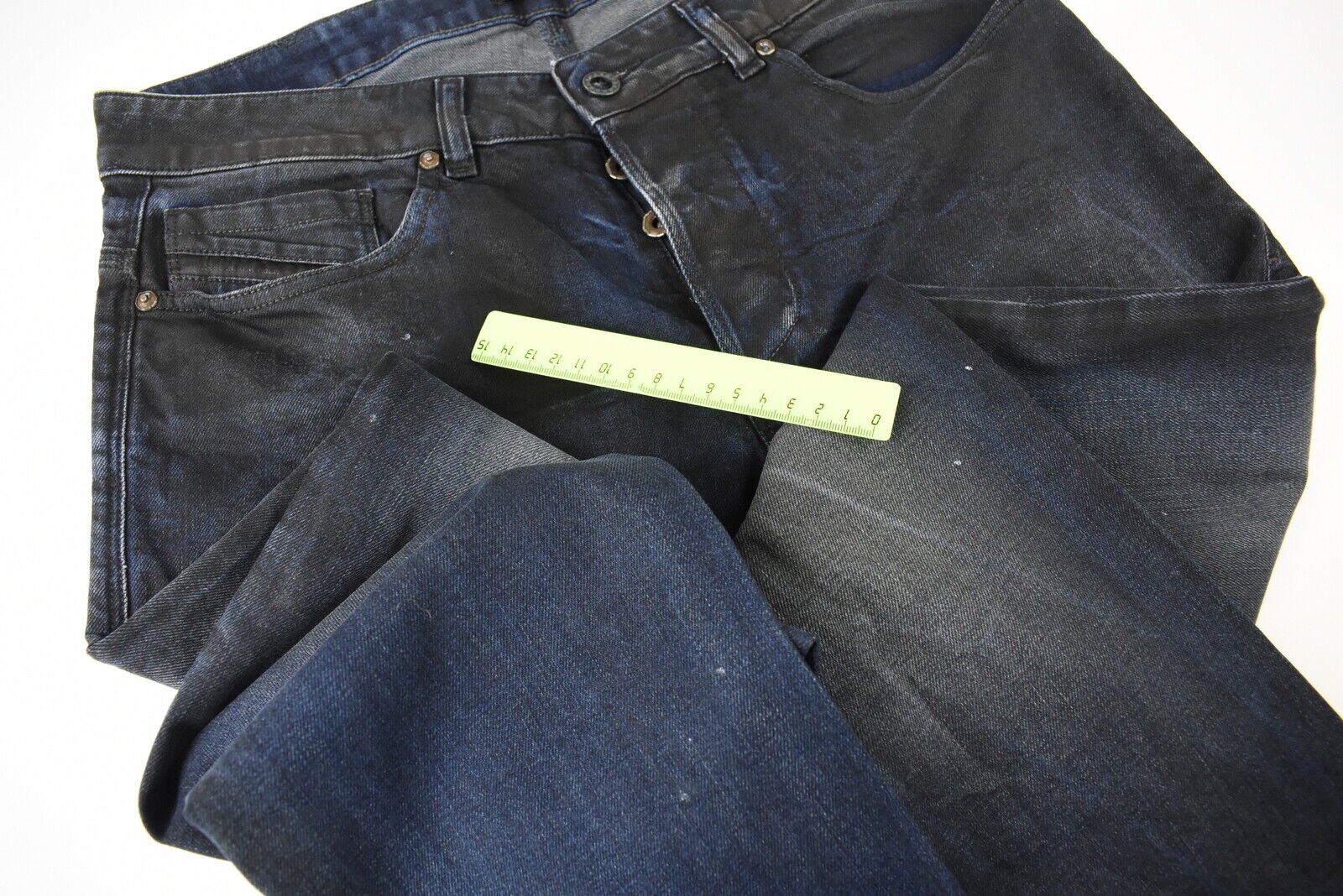 DIESEL Black Gold Jeans Men's W31 Slim Fit Fade E… - image 8