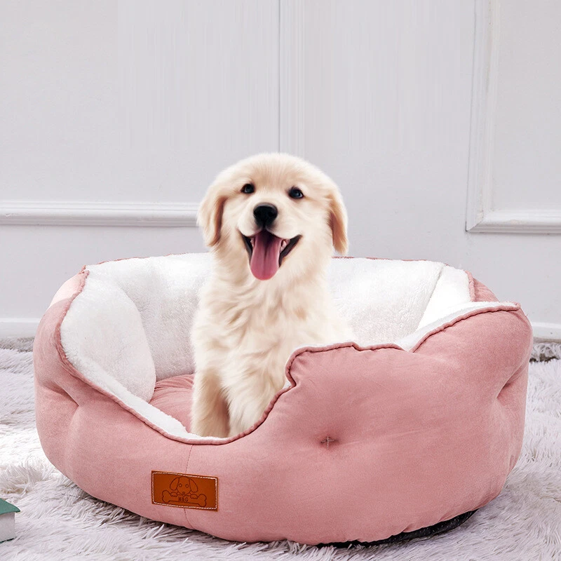 Dog Bed Cat Beds Soft Washable Fleece Puppy Cushion Warm Pet Basket Dog Bed
Opens in a new window or