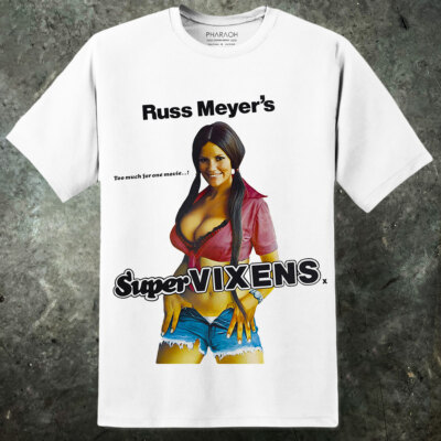 Russ Meyers Retro Supervixens T-Shirt (S - 3XL) Vintage Klassisches Filmplakat