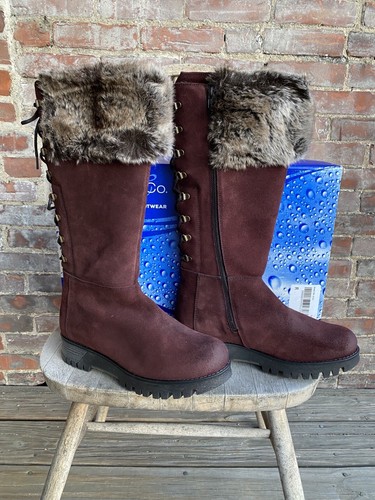 NEW BOS \u0026 CO GRAHAM WINE PRIMA BOOTS 