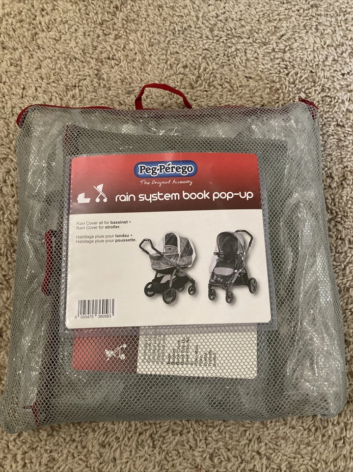Peg-Perego Rain System for stroller Book Pop-Up Bassinet & Stroller Covers - Image 2 of 4