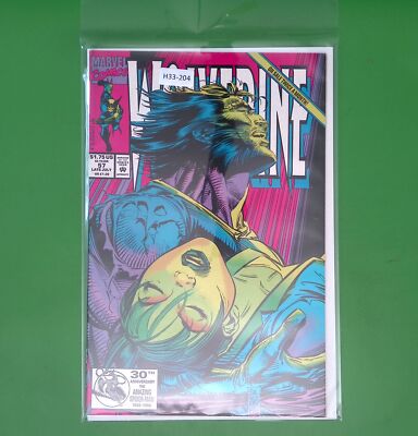 WOLVERINE #57 VOL. 2 7.0 MARVEL COMIC BOOK H33-204