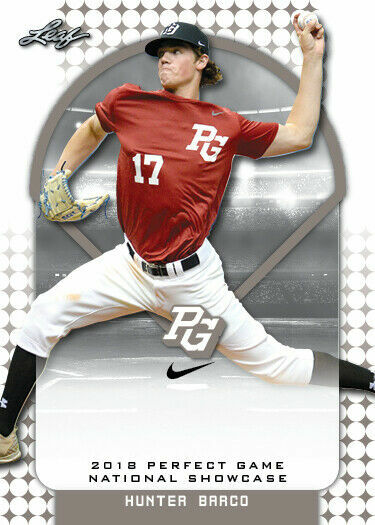 Hunter Barco 2018 Blatt Perfekt Spiel " Blau CM Parallel Rookie Card ! Ltd 30 Hunter Barco 2018 Blatt Perfekt Spiel " Blau CM Parallel Rookie Card ! Ltd 30