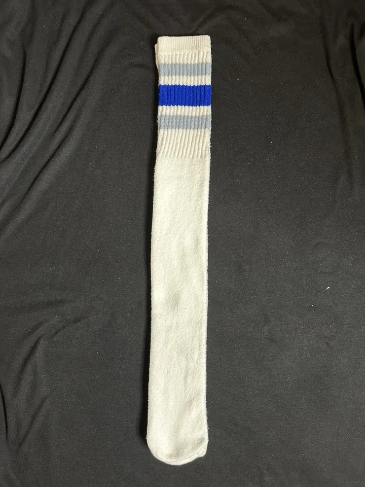 CALCETINES VINTAGE 1960-70 ELECCIÓN GANADORA SOBRE EL TUBO DE LA PANTORRILLA 24"~CALCETINES DE 3 TIMBRES~ EE. UU. Foto 3 de 4