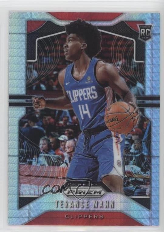 2019-20 Panini Prizm Rookie Hyper Prizm Terance Mann #296 01nw