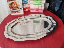 Art De La Table - Plat Oval En Acier Inoxidable - 46/29,5 Cm