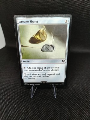 Magic: The Gathering Artifact Arcane Signet Arcane Signet Common