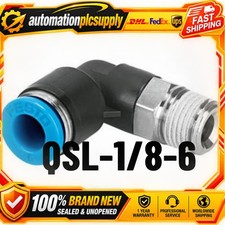 FESTO CORPORATON QSL-1/8-6 Push-in 90 deg Connector