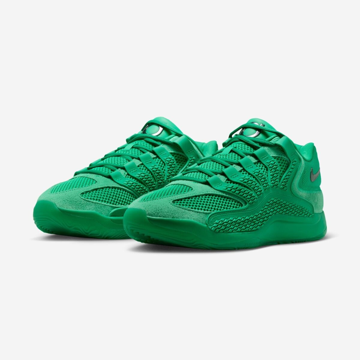 Nike KD18 Warning Label Kevin Durant Basketball Shoes Green Men's