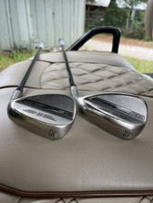 Used Titleist Vokey SM10 Wedge Set (52*- 08F) (56*- 10S) Fujikura Axiom shafts 