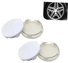 4 PCS Car Wheel Center Hub Cover, 2.36In x 2.2In x 0.57In Snap-in Vehicle Rim