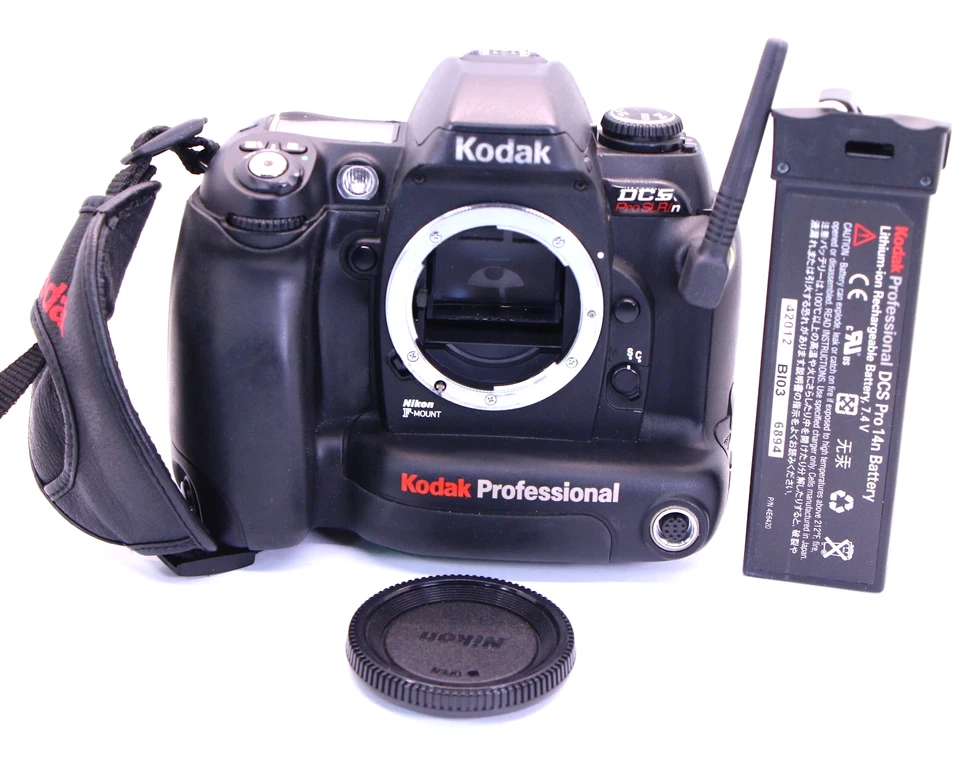 Cuerpo de cámara digital Kodak DCS Pro SLR/n DSLR SLR N Nikon AF montaje ¡Raro! ¡Funciona! Foto 2 de 4
