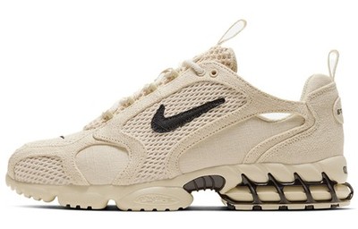 Nike Air Zoom Spiridon Cage x Stussy Fossil 2020 - CQ5486-200