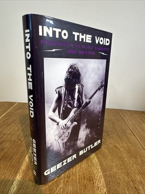 Into the Void by Geezer Butler SIGNED 2023 UK 1st/1st HB HarperCollins