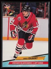 1992-93 Fleer Ultra #275 Greg Gilbert Chicago Blackhawks NM