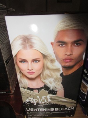 Splat Lightening Bleach, Semi-Permanent Lightening Hair Dye for All Hair Colors