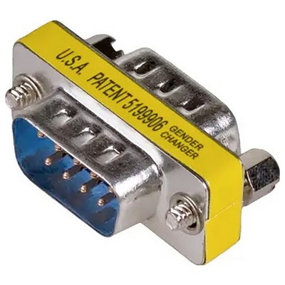 Akyga AK-AD-17 D-SUB Adapter D-SUB-Stecker 9pol. - D-SUB-Stecker 9pol.  1 St.