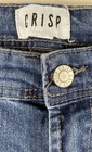 Crisp Men's Dark Blue Slim Straight Stretch Denim Whiskered Jeans Sz 32x30 — photo 3
