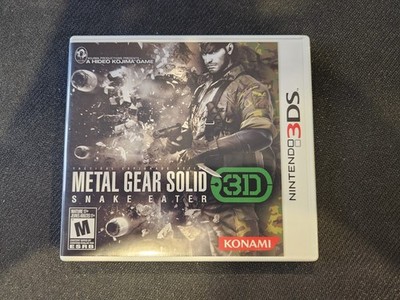 Metal Gear Solid 3D: Snake Eater (Nintendo 3DS, 2012) CIB