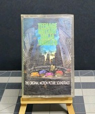 Teenage Mutant Ninja Turtles 1990 Motion Picture Soundtrack Cassette Tape Tested
