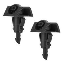 Front Windshield Washer Nozzles Wiper Spray 4.33 x 3.34 x 0.78 inches, Black