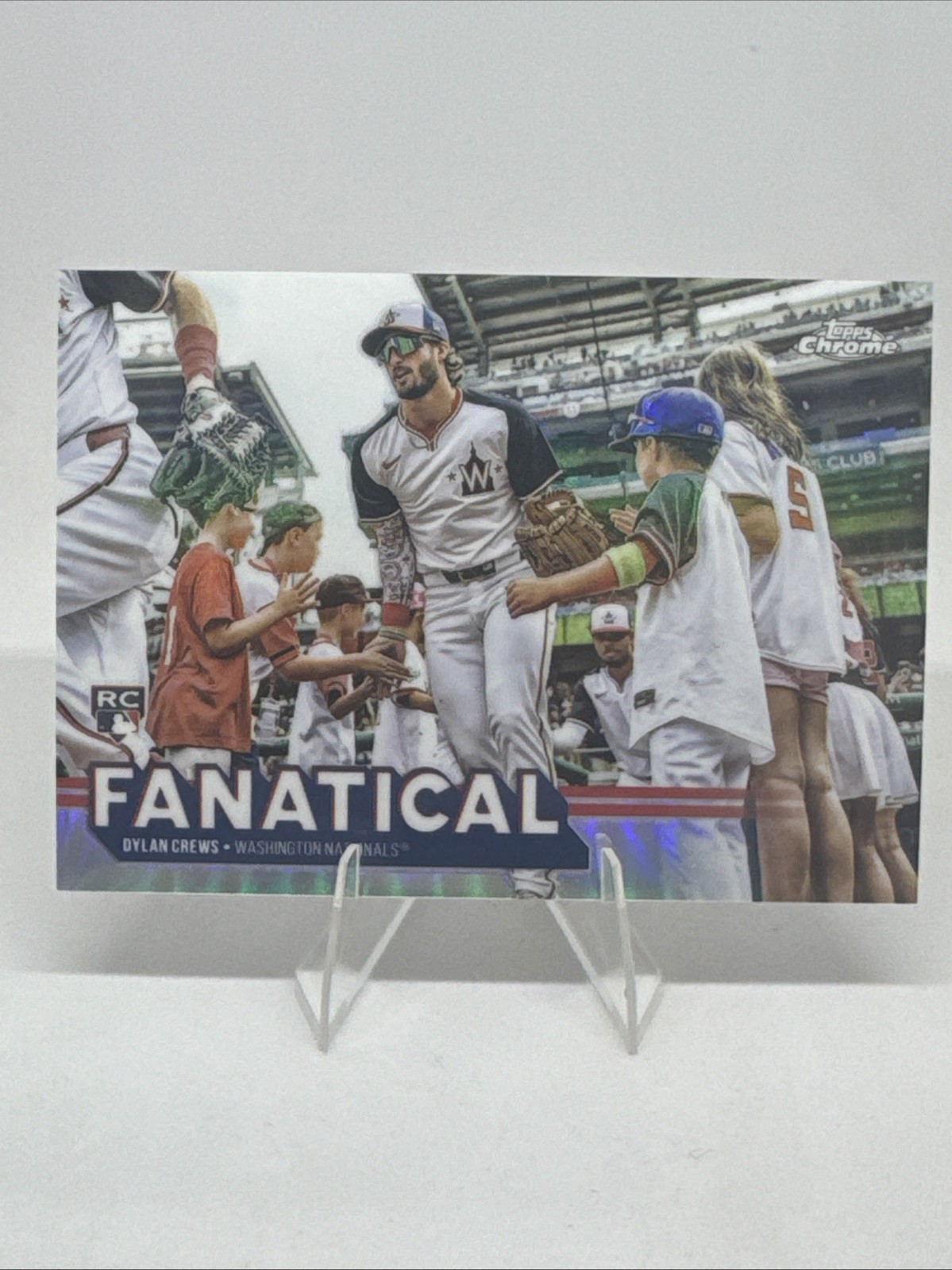 2025 Topps Chrome - Fanatical Dylan Crews #FAN-19 (RC)