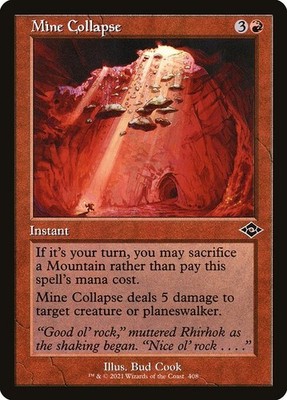 Mine Collapse Foil Modern Horizons 2 408 NM MTG