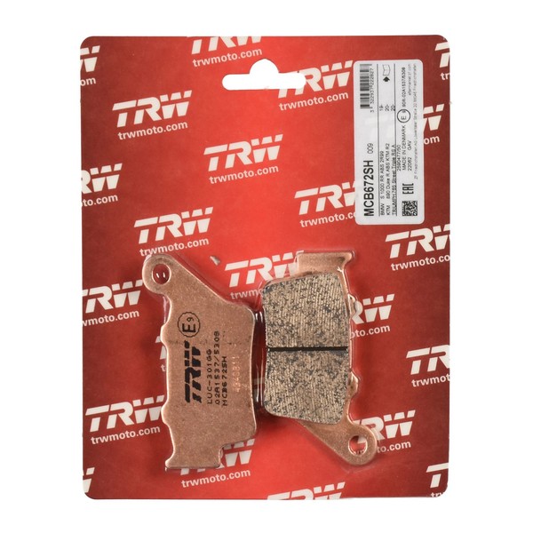 TRW Bremsbelag Sinter Street (FüR: KTM 390 Duke ABS KTM IS Duke 13-20 Hinten )-image