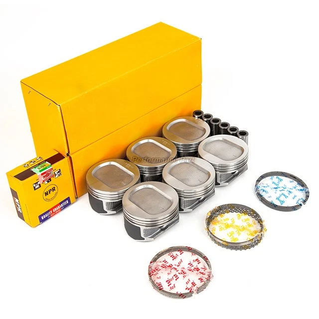 Rodamientos de varilla principal de pistones para 97-07 Ford F150 E150 E250 Mercury 4.2 V6 12 V OHV Foto 3 de 4