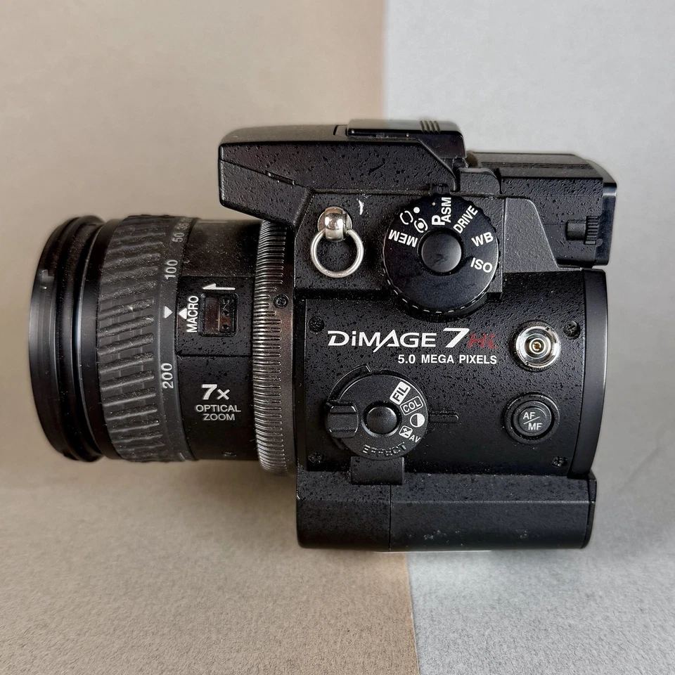 Konica Minolta DiMAGE 7 HL (rare) Zoom Digital Camera Blank Sensor - Image 2 of 4