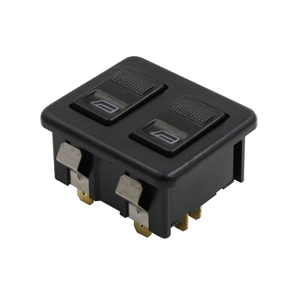 12V DC 5 Pins Conector Cableado Pulsador Doble Botones Interruptor de Elevaluans - Imagen 4 de 4