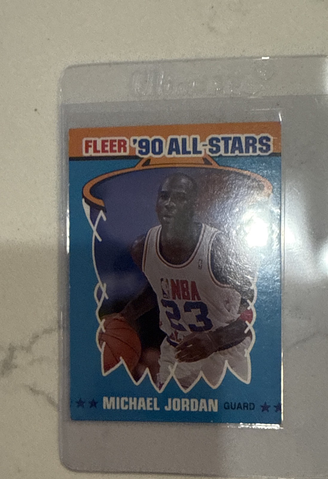 1990-91 Fleer - All-Stars Michael Jordan #5