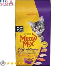 Original Choice Dry Cat Food 6.3lb Complete Balanced Nutrition Adult Cats New 2.33 per gallon