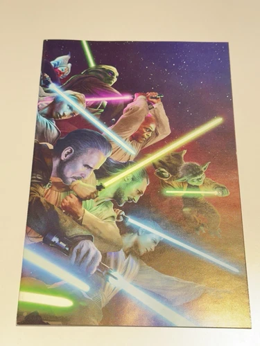 Star Wars:  Jedi Knights #1 2nd Print 1:25 Rahzzah Virgin Variant