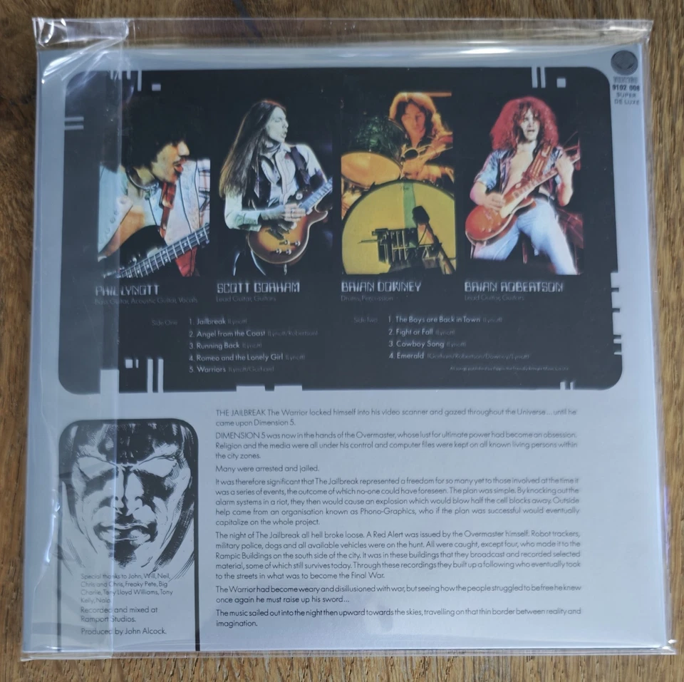 Thin Lizzy - Jailbreak JAPAN SHM-DoCD Limited Deluxe Edition UICY-75031/2 - Bild 2 von 2