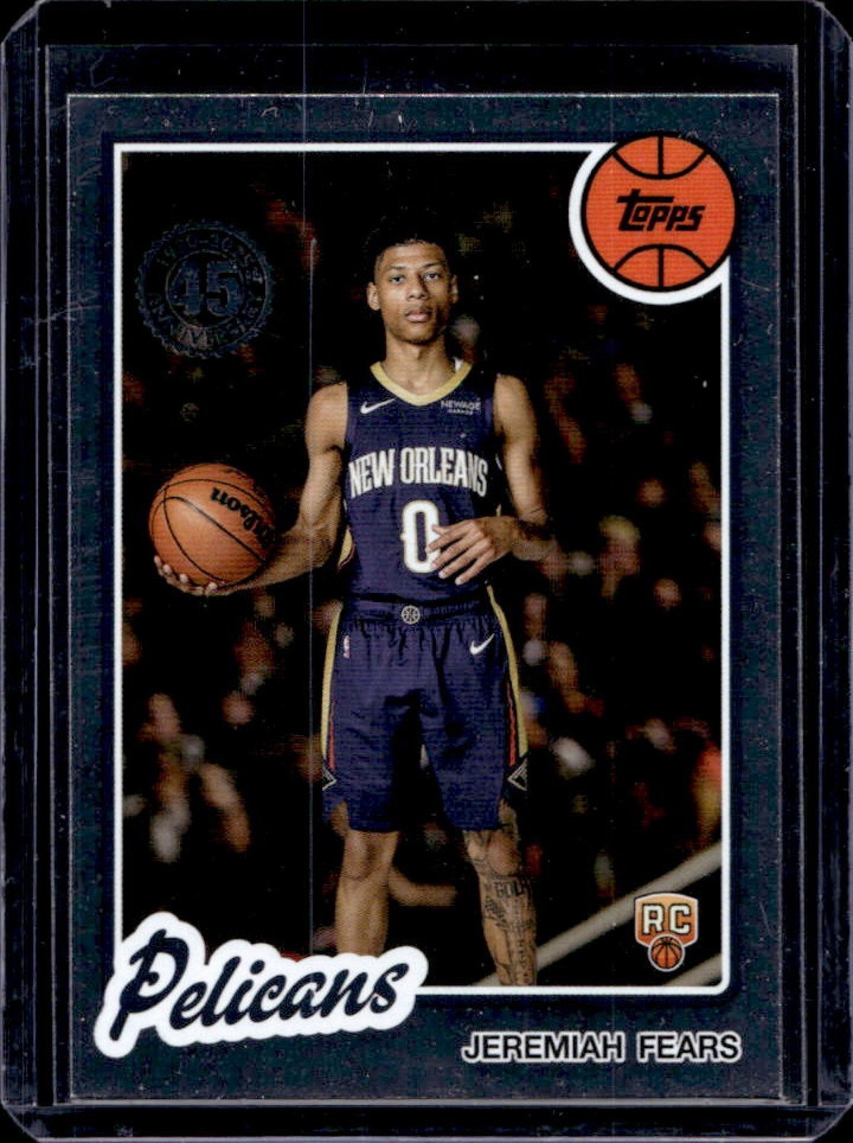 2025-26 Topps Jeremiah Fears 1980-81 RC #80BK-98 Pelicans