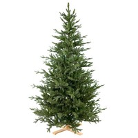 Artplants KüNstlicher Tannenbaum Valletta, GrüN, 180Cm, Ø 115Cm