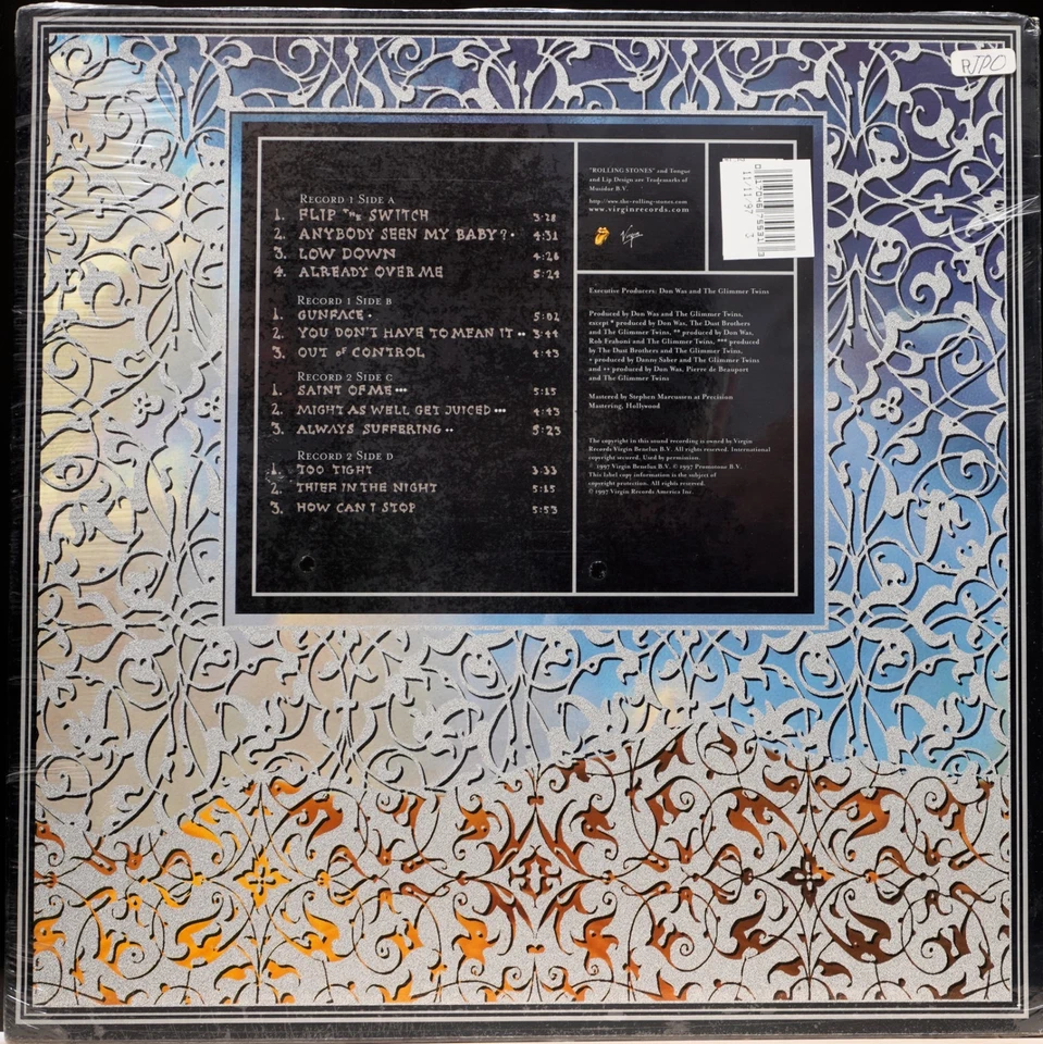 ROLLING STONES "BRIDGES TO BABYLON" UK Original 2LP 1997 Still Sealed! MINT! - Image 2 of 4