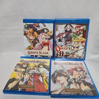Queen's Blade Complete Blu-ray Series Set Anime Collection All Seasons