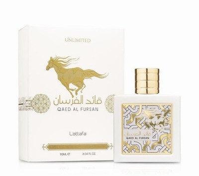 Lattafa Qaed Al Fursan Unlimited Eau de Parfum Profumo Unisex Edp 90ml