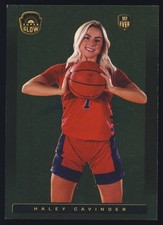 2021 Super Break The Bar Glow Gold Variation Parallel #36 Haley Cavinder RC