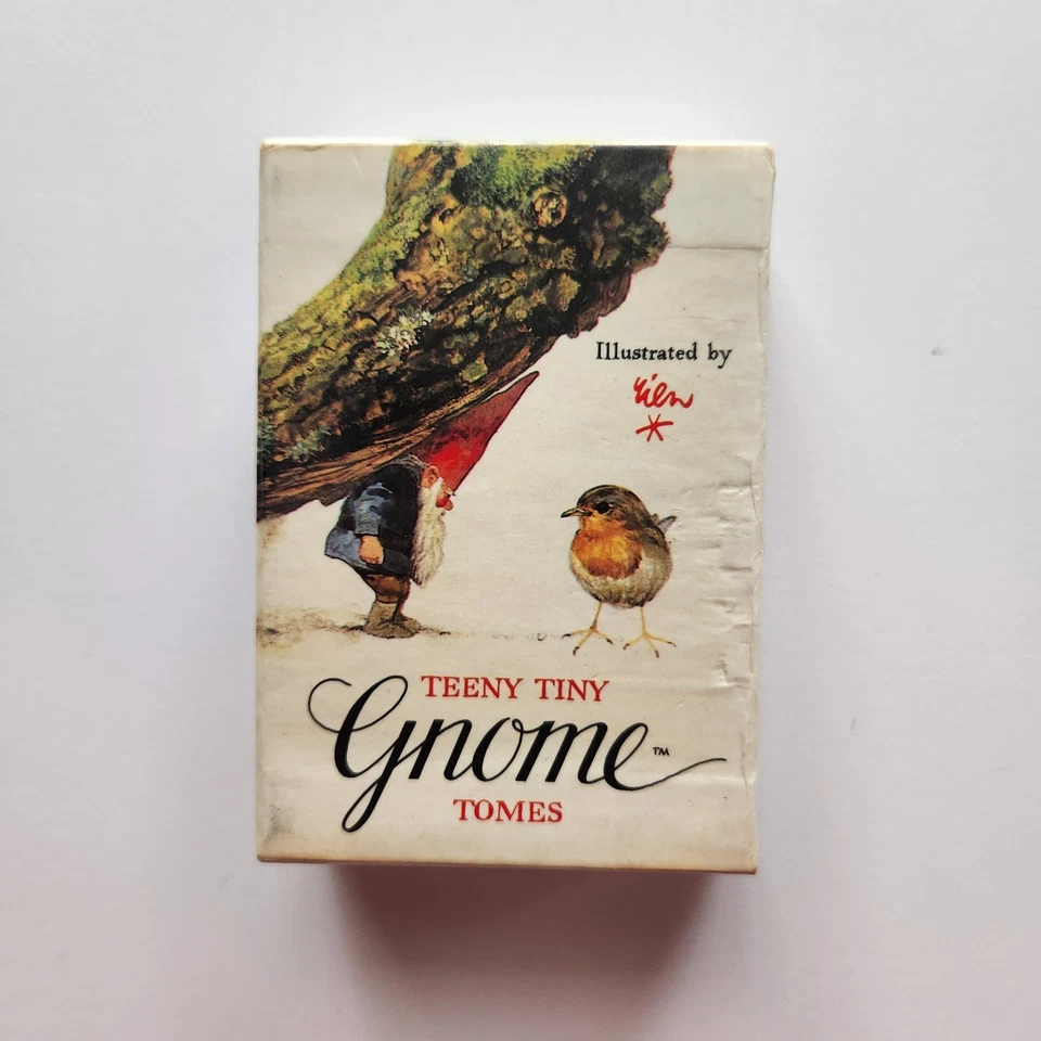 Teeny Tiny Gnome Tomes Mini Boxed Book Set by Rein Poortvliet & Wil Huygen 1981 - Image 4 of 4