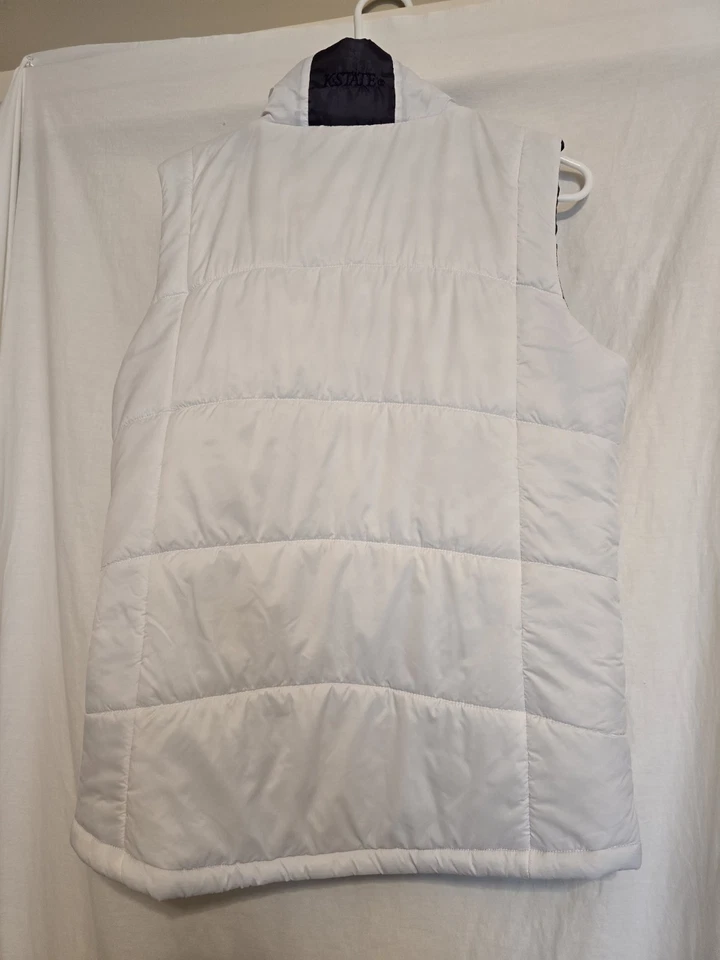 Chaleco K STATE Mujer Talla XL, Cremallera y Frontal A Presión Con Logo En La Parte Frontal y Trasera Foto 2 de 3