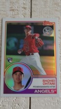 2018 Topps - Silver Pack 1983 Topps Design Chrome Series 2 Shohei Ohtani #51...