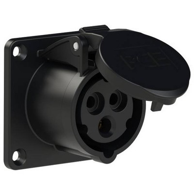 PCE 313-6TTX venttechnik panel socket CEE-CARA 16 TO 3 poles 230 V 1 pc.