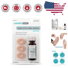 Portable 0.33 Oz Salicylic Acid Corn & Callus Remover - Easy Applicator Included