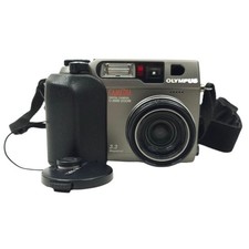 Olympus Camedia C-3000 Zoom 3.3 MP Digital Camera UNTESTED POWERS ON 3X Optical