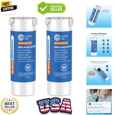 Water Filter Compatible with XWFE Built-in CHIP, Replacement for GE XWFE, XWF...