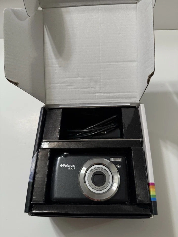 宝丽来黑色数码相机 iE X29 1800 万像素光学 10 倍变焦 — 第 4/4 张图片